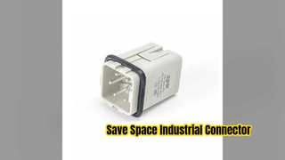 Compact Industrial Connector for Tight Spaces