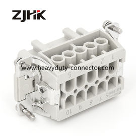 500V Połącznik ciężkoobciążny dla pojazdów wojskowych 16A 10 pin Terminal kobiecy 09330102701