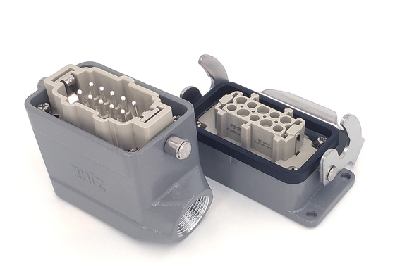 HE 10-pinowe złącze Heavy Duty 16A IP67 Wodoodporne złącze przemysłowe wymień harting 10Pin